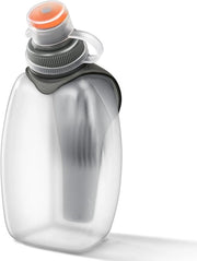 Bottiglia sportiva da 250 ml per jogging e corsa, BPA e impermeabile con clip per la schiena