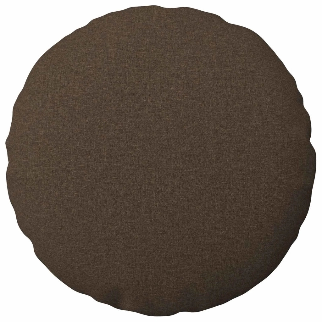 Federa 2 pz HEERLEN Tortora Ø 60 cm Tessuto 922833