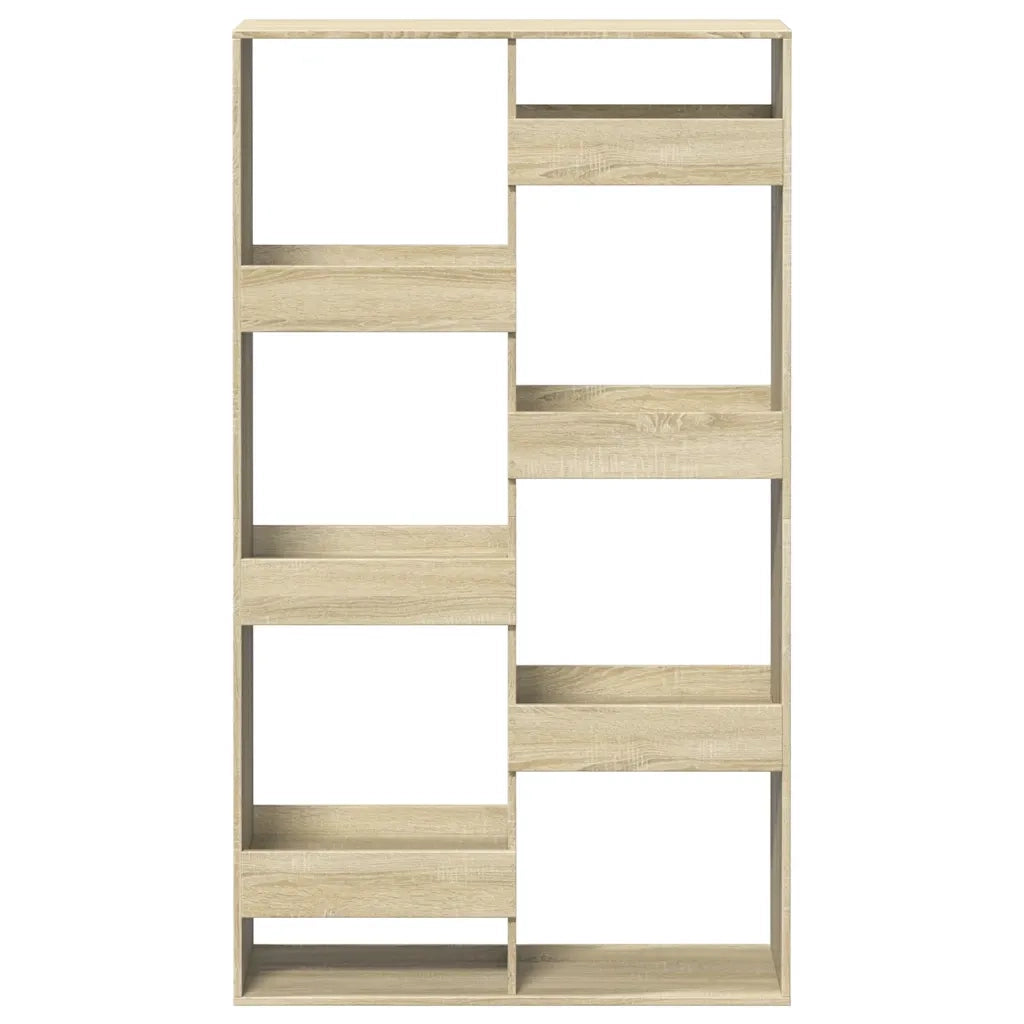 Libreria Rovere Sonoma 100x33x175 cm in Legno Multistrato 3309404