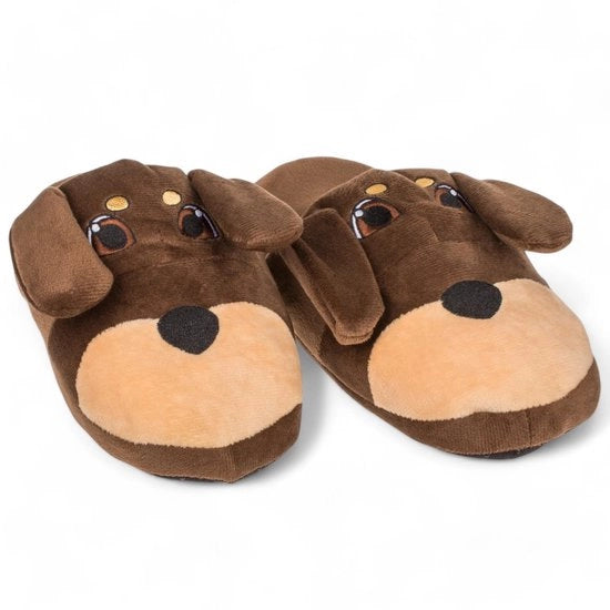 Pantofole con funzione di gonfiaggio - Pantofole con zampa antiscivolo - Pantofole con imbottitura soffice - Taglia 37/38 - Calda e confortevole
