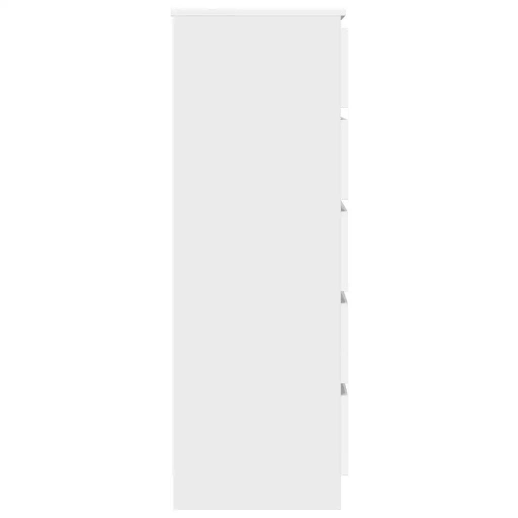Cassettiera Bianca 60x36x103 cm in Legno Multistrato 823016