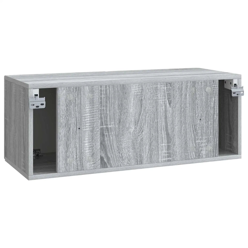 Mobile Porta TV da Muro Grigio Sonoma 78,5 x 31 x 30 cm 898551