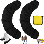 Paio di Protezioni per Pattini - Protezioni per Pattini da Ghiaccio - Elastiche - Pattini da Ghiaccio e Pattini Artistici - Protegge i Pattini