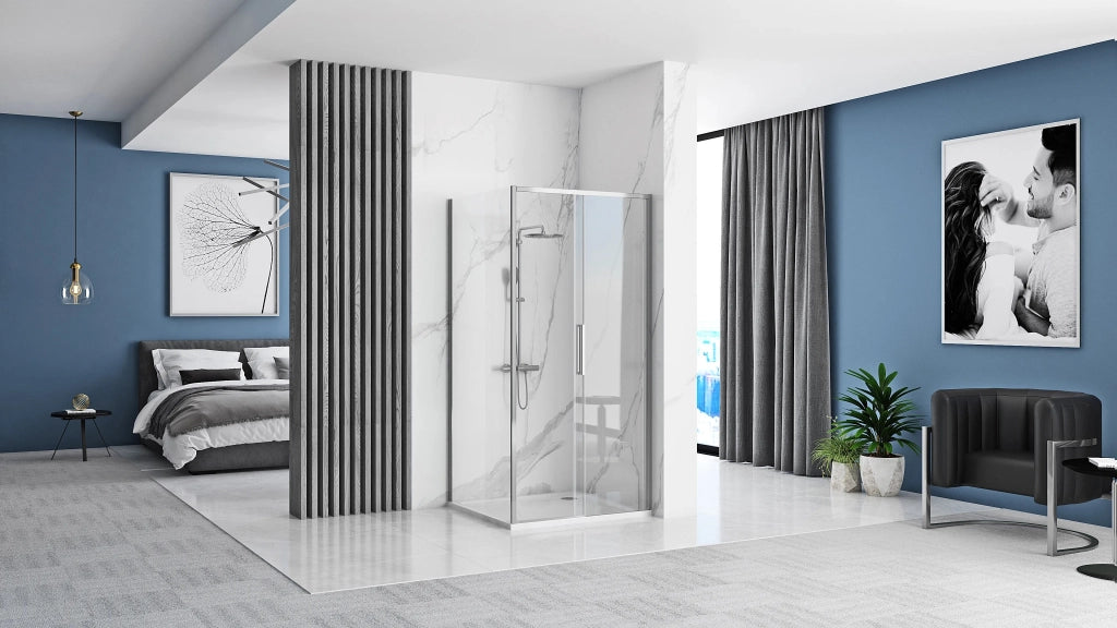 Cabina Doccia Rapid Slide Chrom 130x80