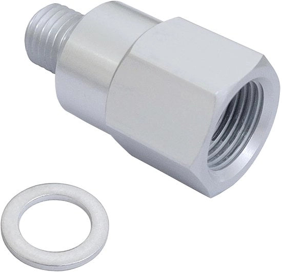 Adattatore di riduzione in alluminio - Adatto per motori LS - M12 x 1,5 a 3/8 pollici-18NPT - Alta qualità - Installazione facile