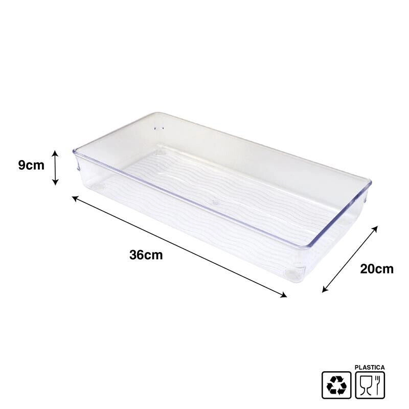 MAURY'S VASCHETTA CONTENITORE PER FRIGORIFERO FRIGO UTILITY 30 X 15 X H5 CM