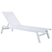 Lettino prendisole per piscina MINOTAURO, in alluminio - Lettino Prendisole Per Piscina Minotauro, In Alluminio Colore Bianco
