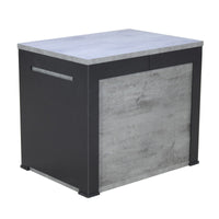 Panca Walk Allungabile 55-305 cm per Consolle Cemento telaio Antracite