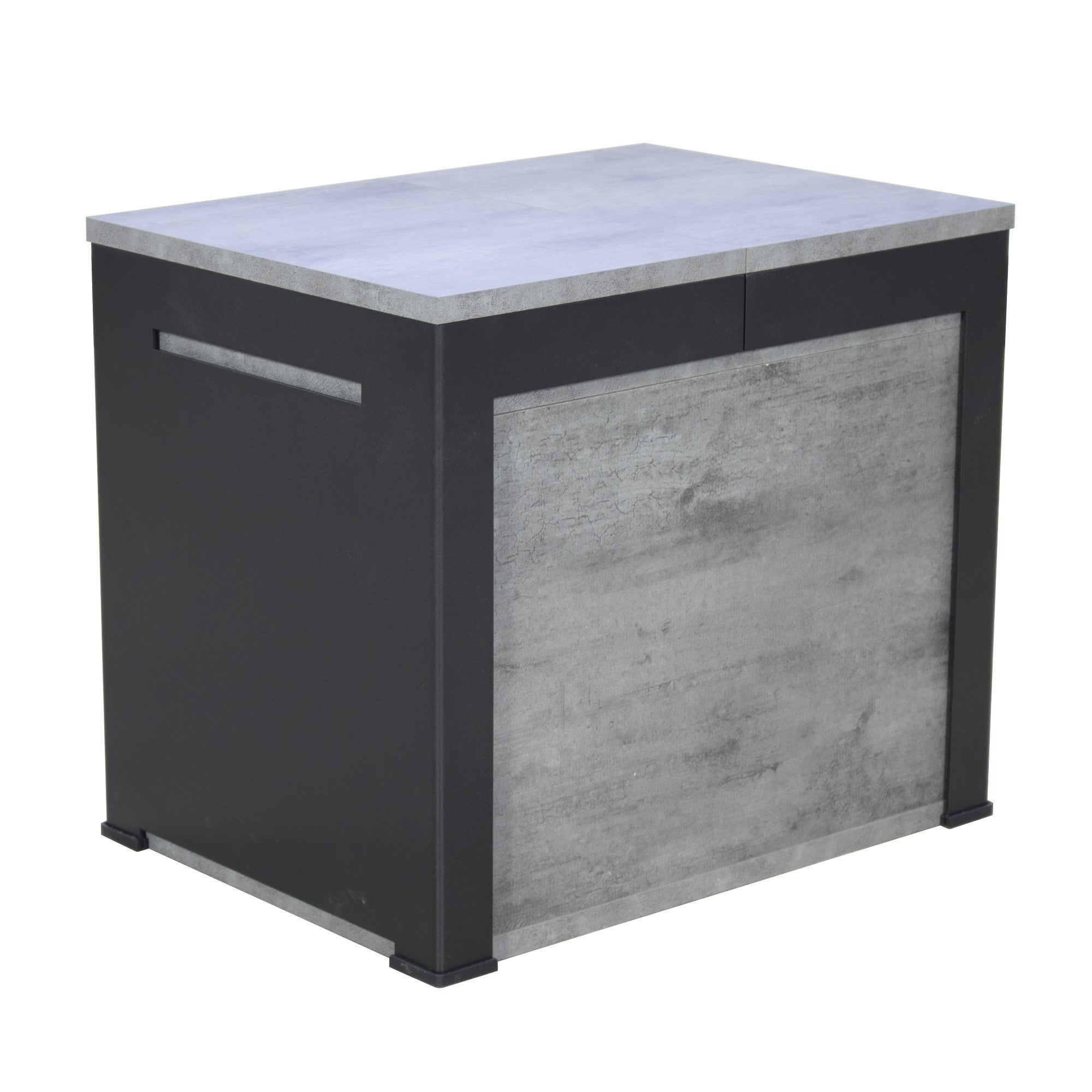 Panca Walk Allungabile 55-305 cm per Consolle Cemento telaio Antracite