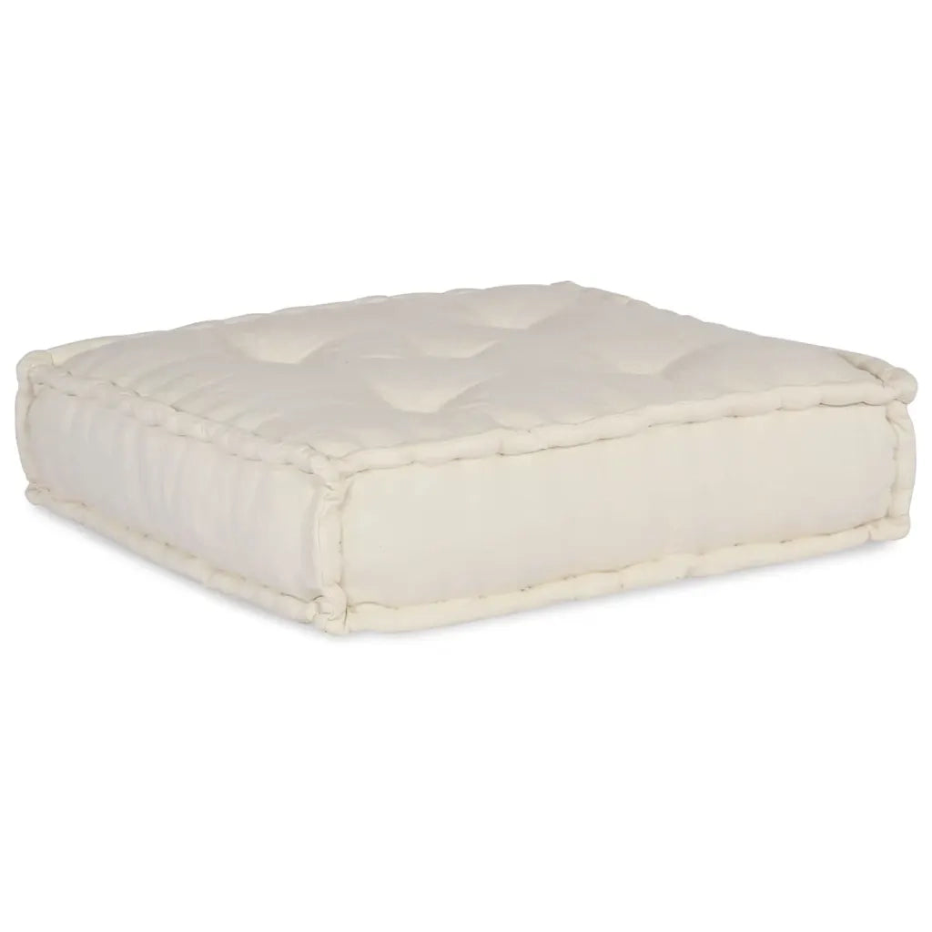 Unità di Divano Modulare 4 pcs Crema Tessuto 3315064