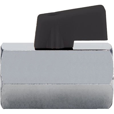 VALVOLA MINI A SFERA X SCALDACQUA 125 ITAP - OTTONE CROMATO 3/8FF- 5 pezzi