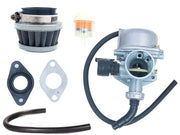 Carburatore PZ19 - Filtro d'aria - Filtro del carburante - Candela - 19 mm diametro interno - Installazione semplice - Carburatore per motori