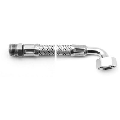 FLESSIBILE PARINOX PER ACQUA CON CURVETTA M1/2 x F3/4- cm 30- PARIG- pezzi 1