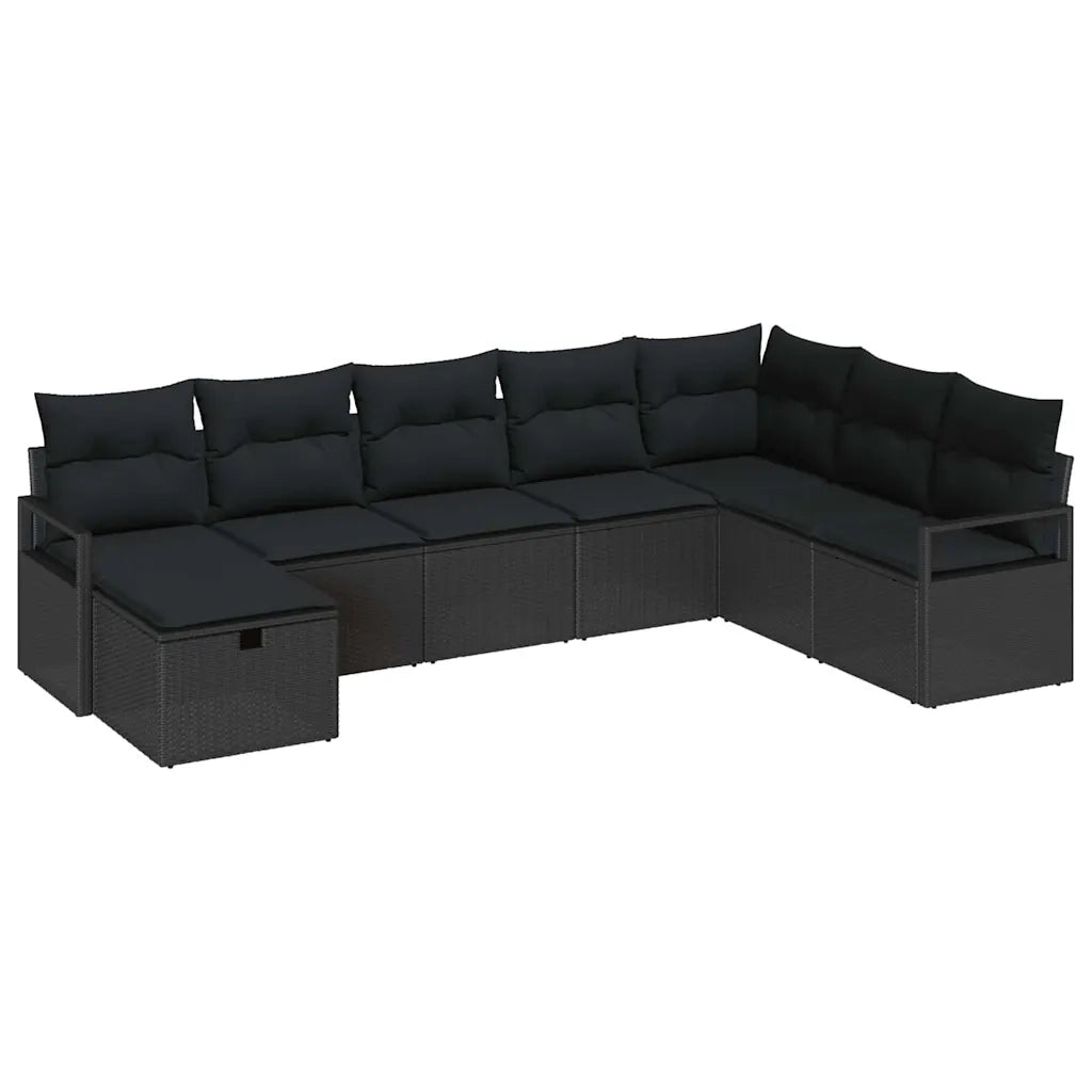 Set di divani con cuscino 6 pcs polyrattan