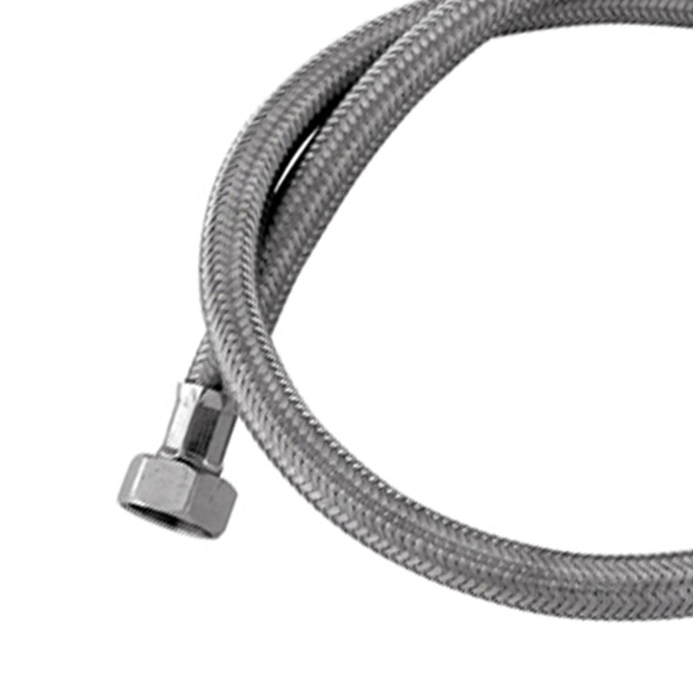 Tubo di carico in treccia di acciaio inox gigante per lavatrice 100 cm
