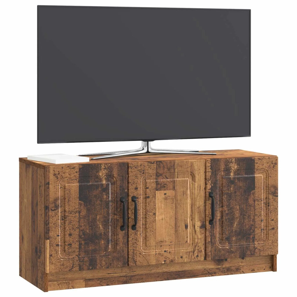 Mobile TV Legno antico 99 x 34,5 x 47 cm Legno ingegnerizzato 895873
