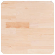 Piano Tavolo | Superficie Tavolo | Piano Scrivania Quadrato 40x40x2,5 cm Massello Rovere Non Trattato