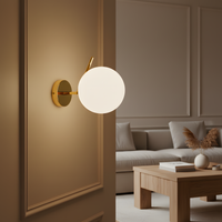 Lampada Da Parete G100-1w Gold