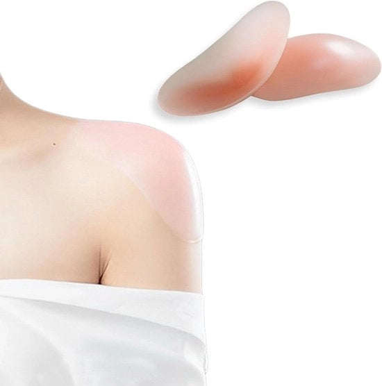 Supporti per spalle in silicone 8 pezzi per push-up e comfort - Invisibili e autoadesivi - Per uso quotidiano