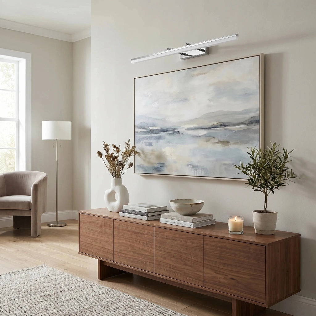 Applique Da Bagno Led APP1871-1W 80cm Chrome