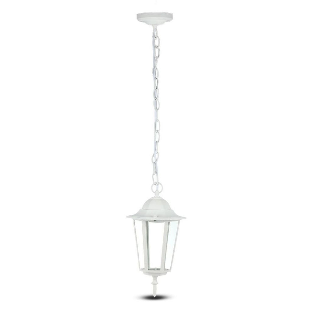 Lampada da giardino a soffitto Matt White