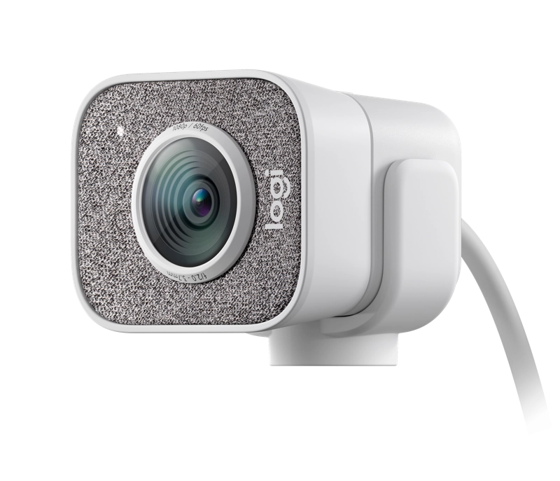 ORIGINAL Logitech Accessori per computer Bianco 960-001297 StreamCam Full HD, 1080p, 60 fps, f/2.0, 3.7 mm, 78°, USB C, USB 3.1, 1.5 m, Bianco, 58 x 48 x 85 mm, 222 g