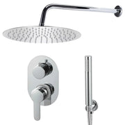 Set completo per sistema doccia con soffione doccia in acciaio inox argento 02_0003104
