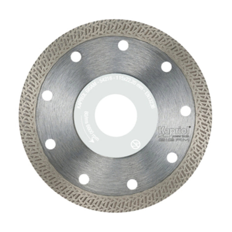 KAPRIOL DISCO DIAMANT CONT D 115 MM 54216  1 PZ
