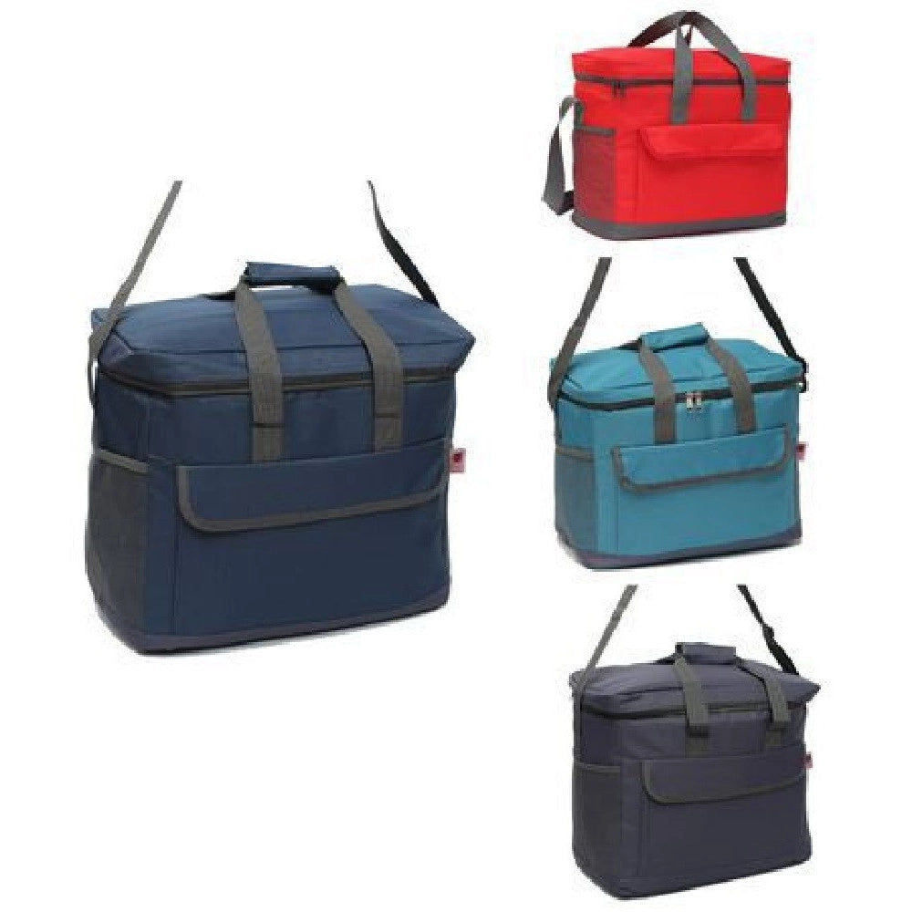 Trade Shop - Borsa Termica Ponza 24lt. Frigo Spiaggia Viaggi 29x36x21cm 4 Colori Ass. 087007 -