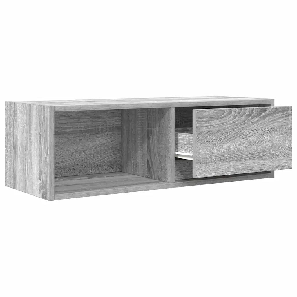 Mobili TV 2pz Grigio Sonoma 80x31x25,5 cm Legno Multistrato 861465