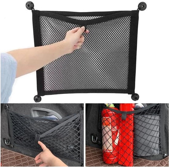 Cassetto per bagagliaio, cassetto per bagaglio 45x25 cm, rete elastica per bagagli