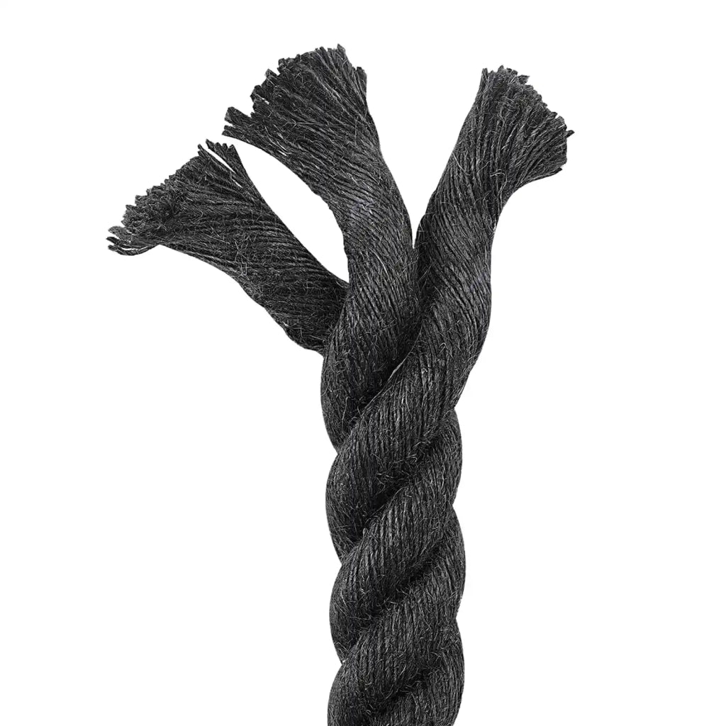 Corda di Juta 36 mm Nero 100% juta Tossa 42011636