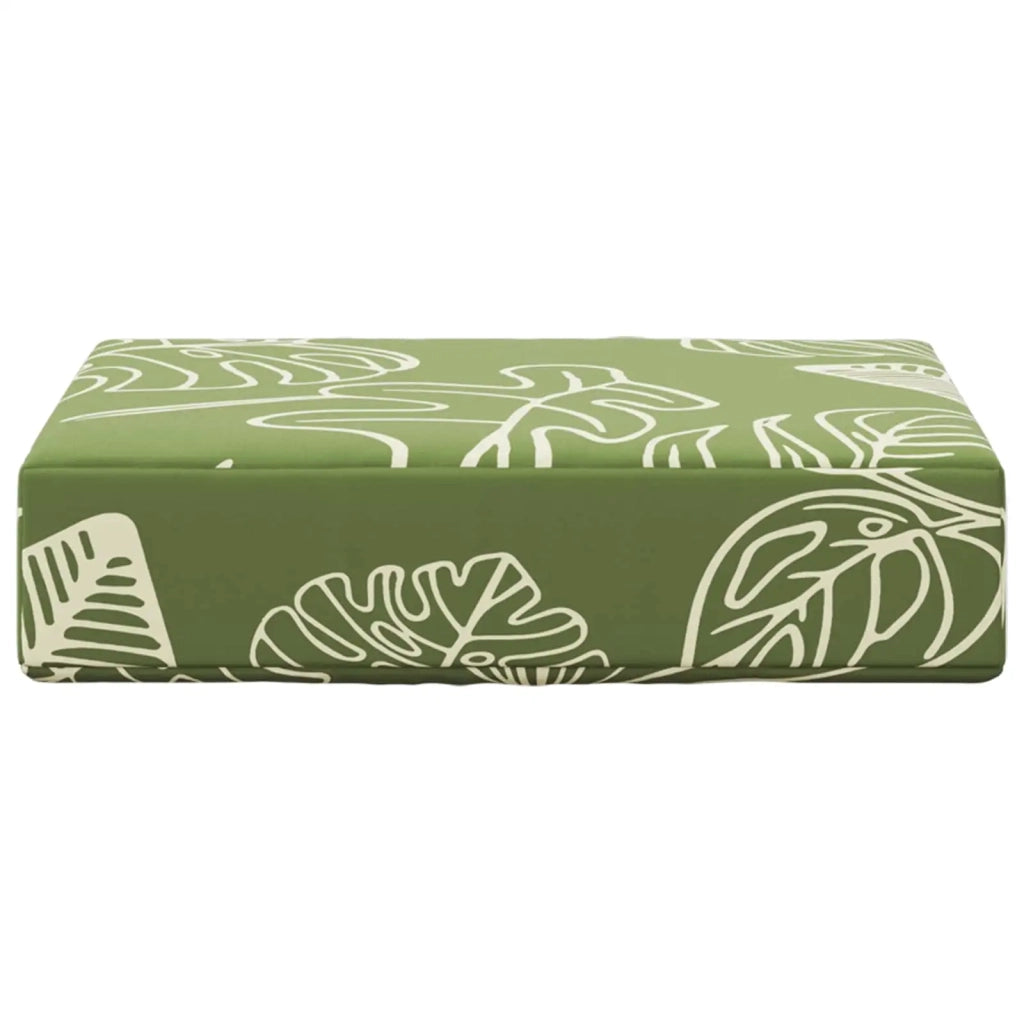 Cuscino da Sedia Esterno Fogliame Verde 40 x 40 x 8 cm 900945