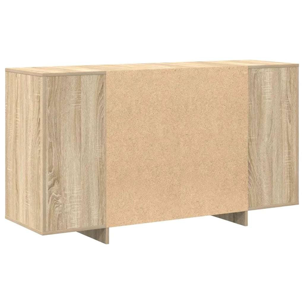 Credenza-Buffet-Armadio da cucina Rovere Sonoma 135 x 41 x 75 cm Legno multistrato