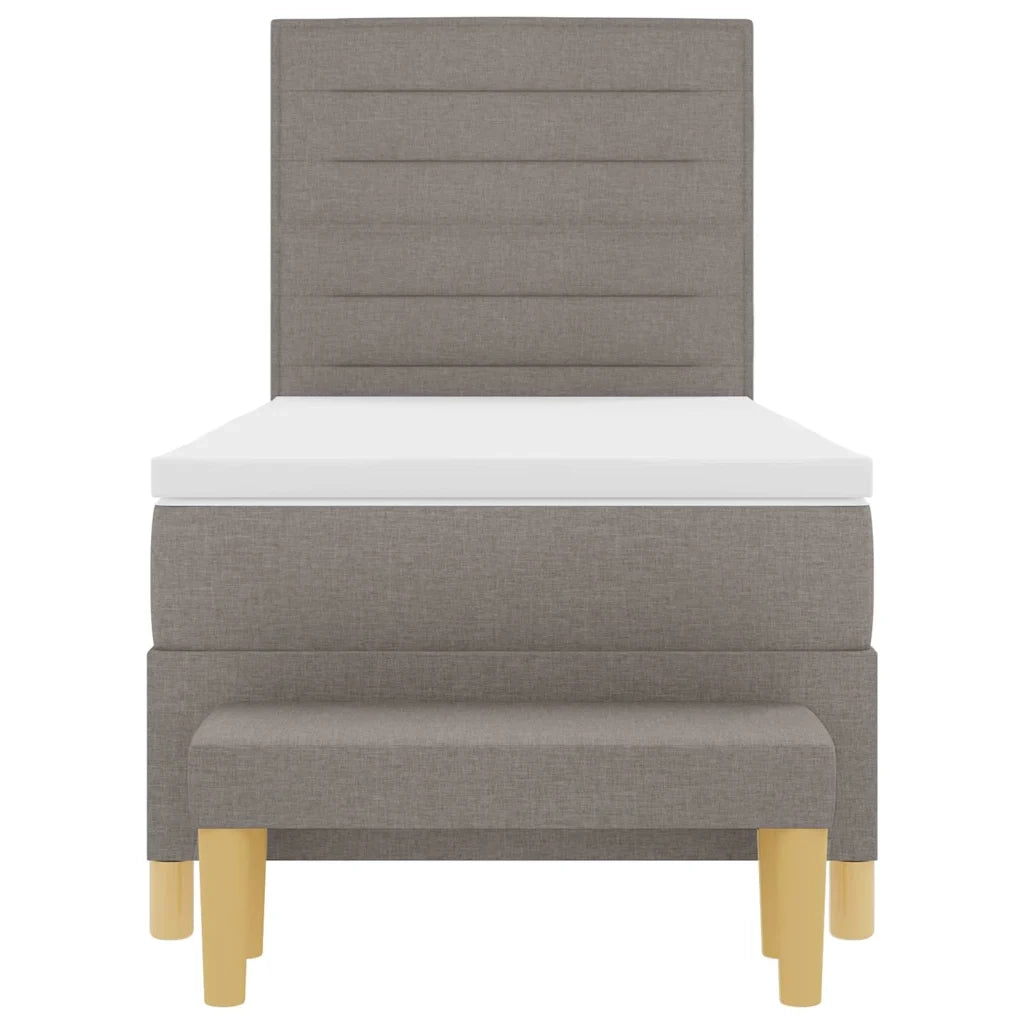 Letto a molle con testiera Talpa 200 x 90 cm Tessuto 3344202