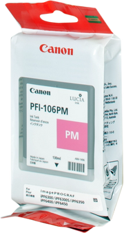 Canon PFI-106 PM cartuccia d'inchiostro 1 pz Originale Magenta per foto