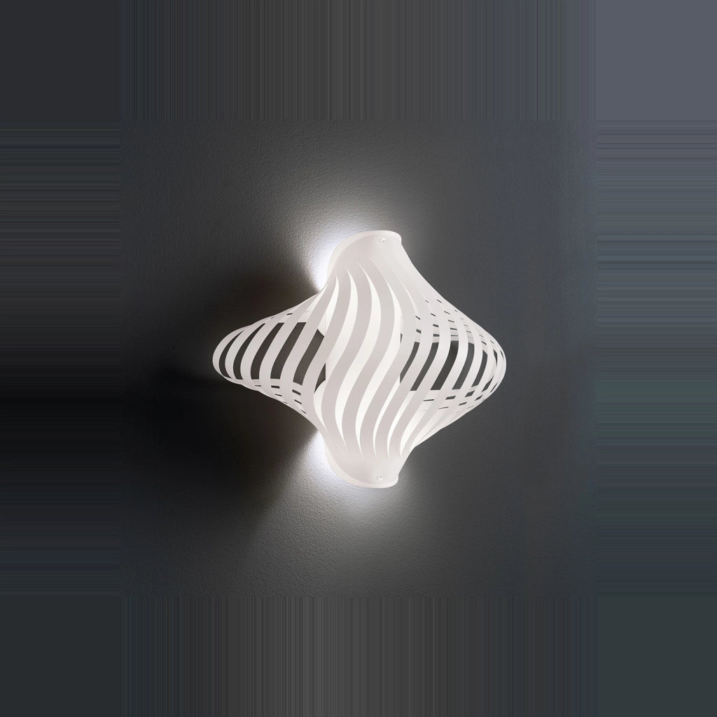 Applique Moderna Helios Polilux ® Bianco 1 Luce E27