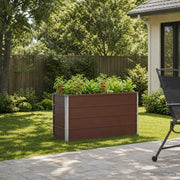 Letto rialzato da giardino Marrone 100 x 40 x 55 cm 8006234