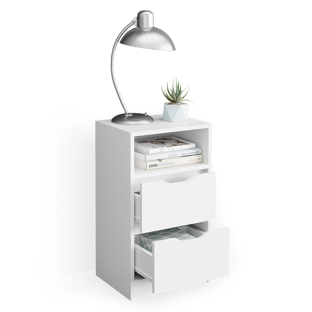 Vicco Comodini camera da letto Bianco 38 x 66.6 cm