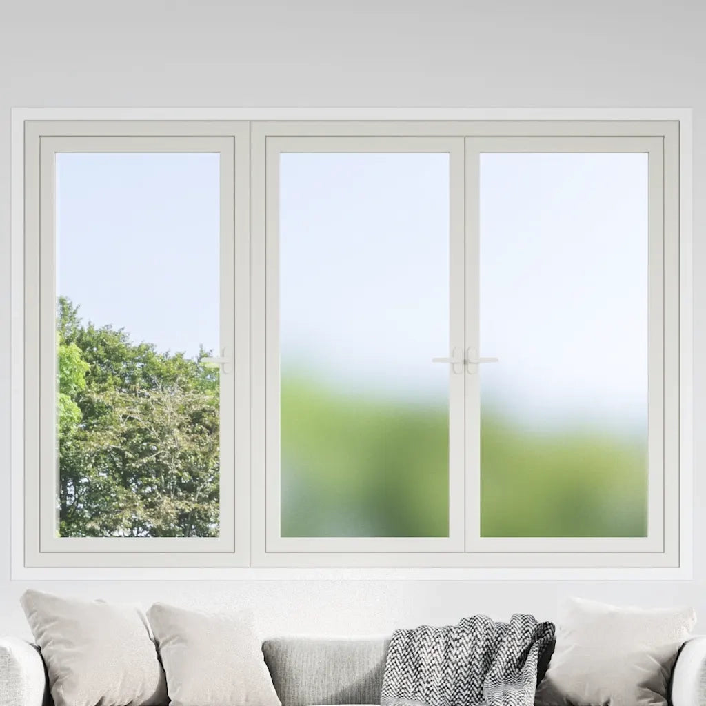 Pellicole Statiche Smerigliate Grigie 3pz in PVC 3208943