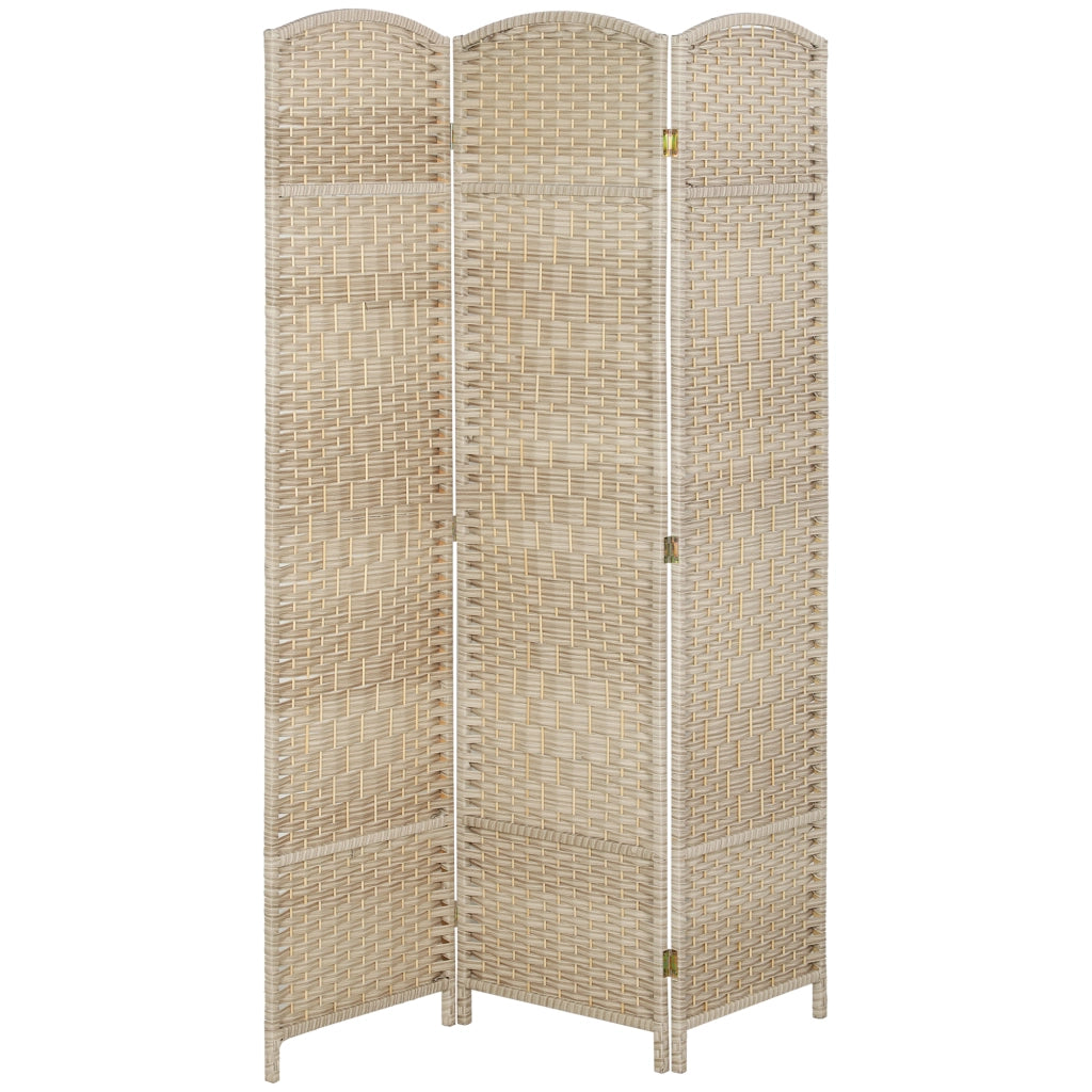Paravento in legno 3 pannelli ¨C zephmum ¨C rovere 135x180 cm