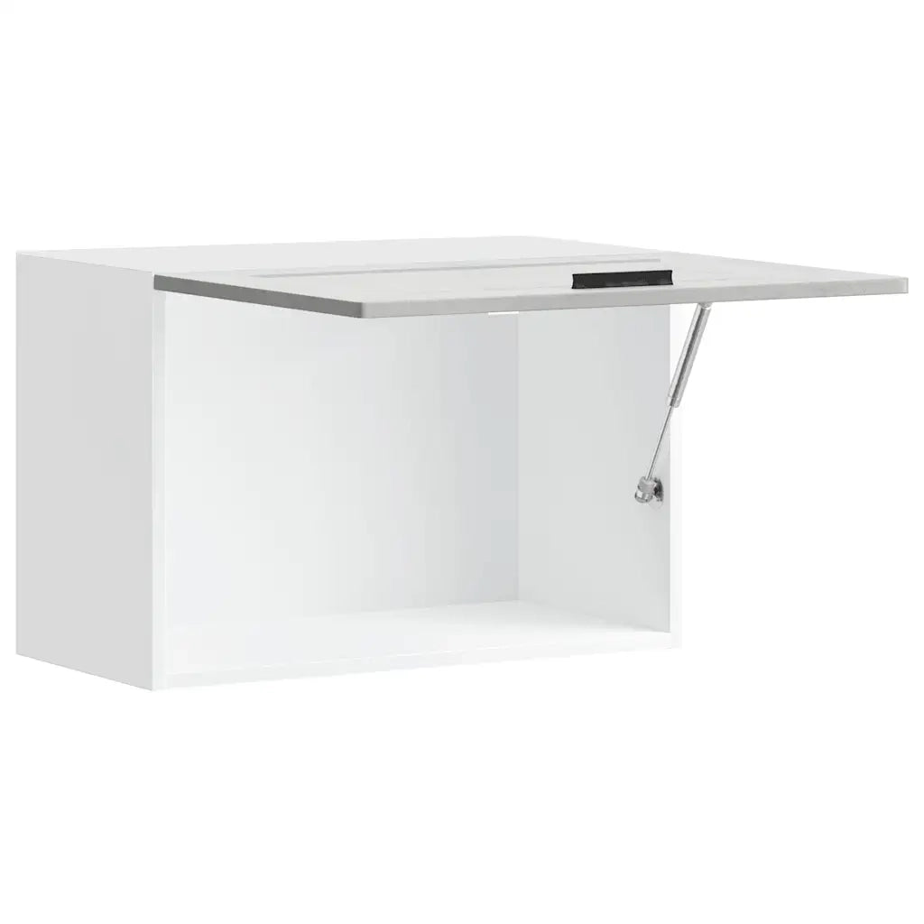 Pensile da Cucina Porto Grigio Cemento in Legno Multistrato