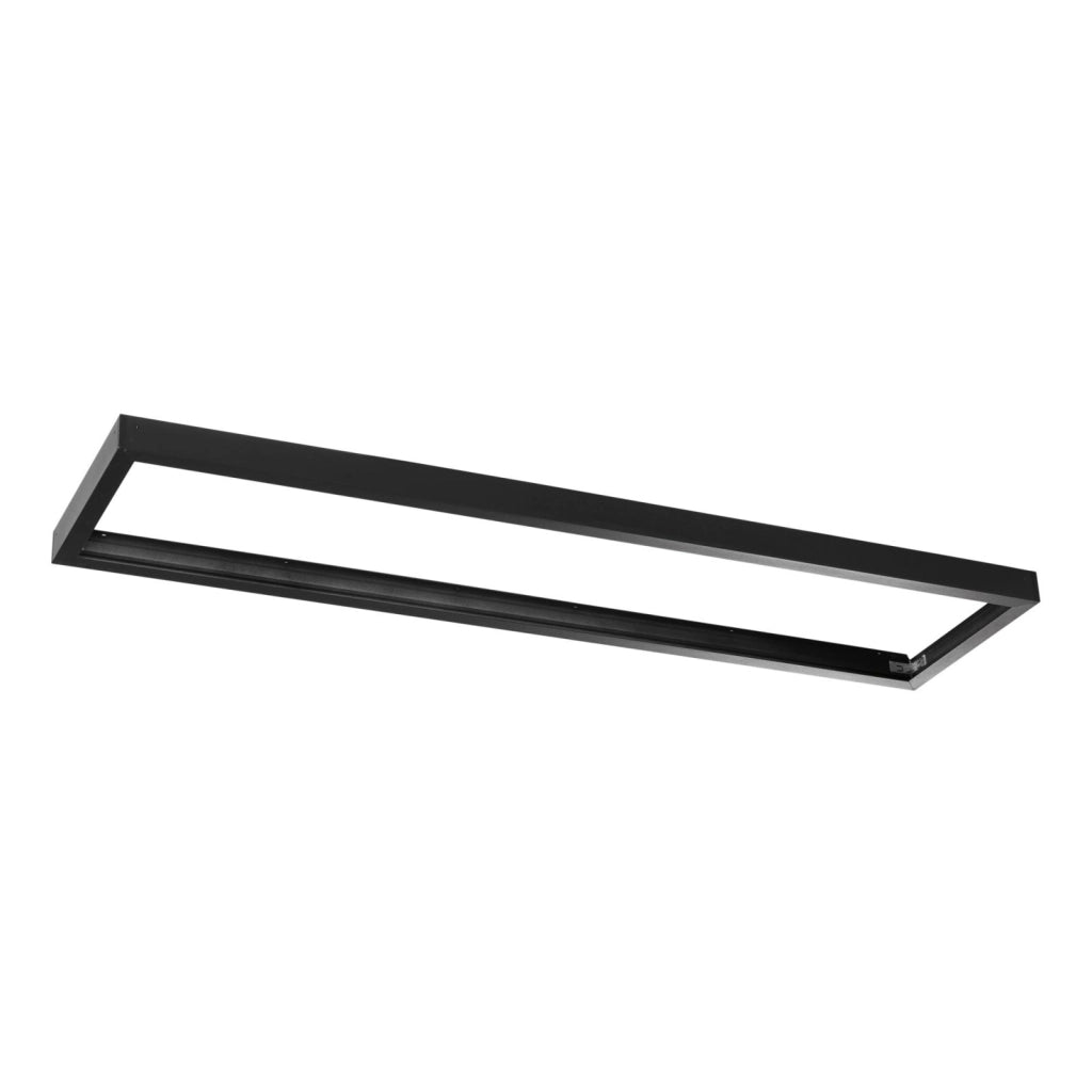 STRUTTURA NERA PER PANNELLO LED 29,8X119,8X4,5CM
