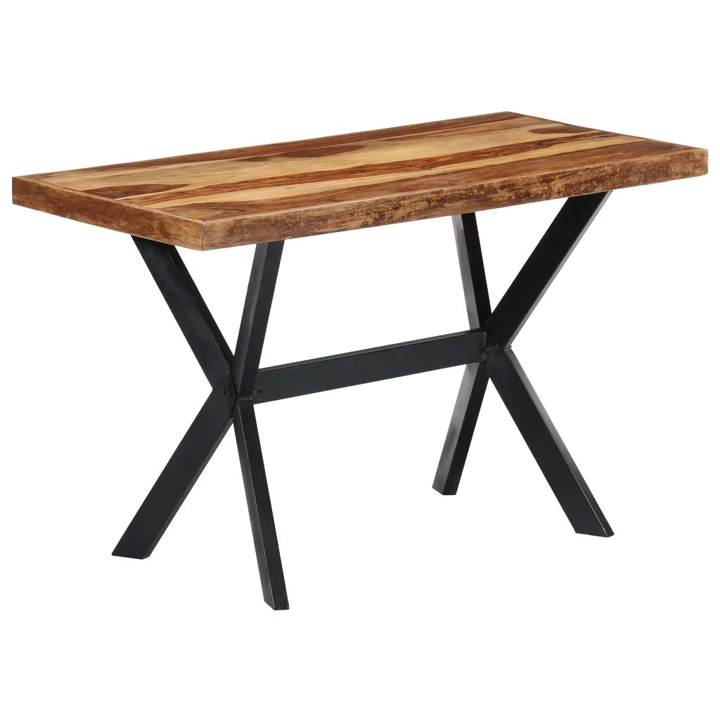 Tavolo da Pranzo 120x60x75 cm in Legno Massello di Acacia 247444