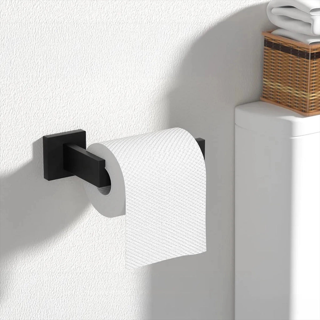 Set Accessori Da Bagno Rio Black 4 Pezzi