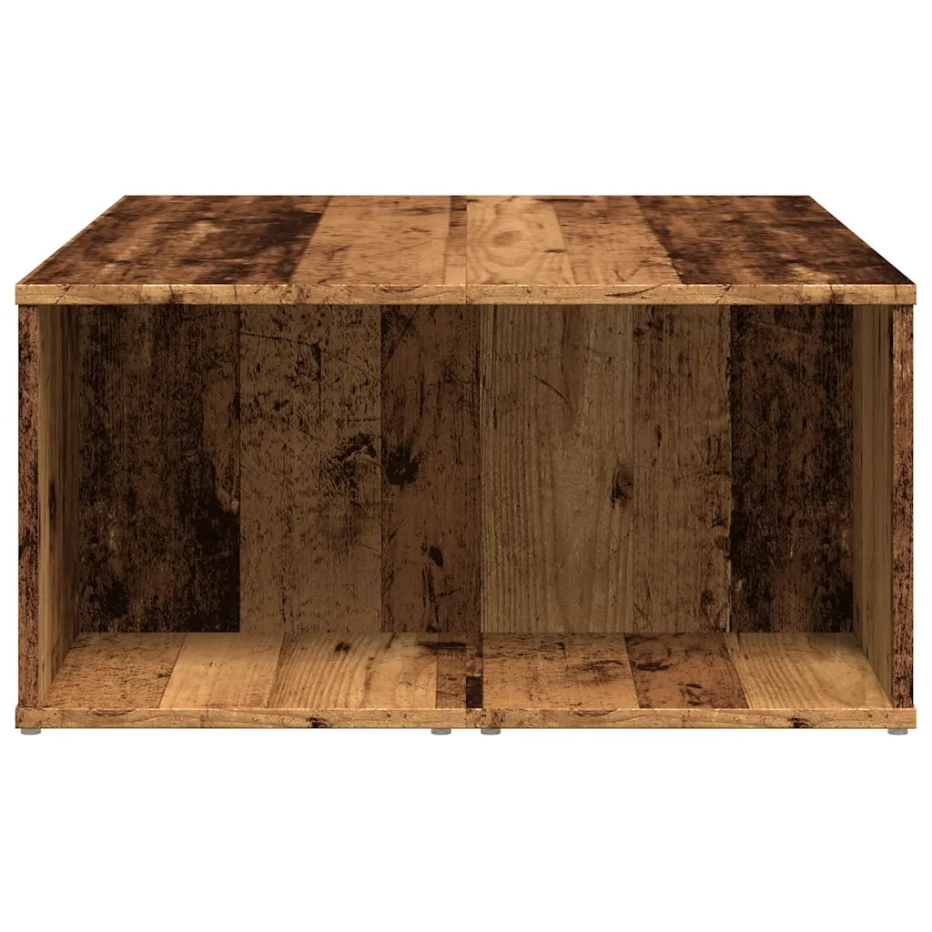 Tavolino da Salotto-Tavolino da soggiorno-Tavolo Legno Antico 90x67x33 cm in Truciolato