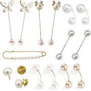 Accessori per abbigliamento - Clip per broche Allettante - 15 pezzi - Decorazione per abiti da festa - Regalo opzionale
