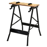 Tavolo da Lavoro Pieghevole Banco ¨C zephmum ¨C Legno MDF Ferro 60.5x62.5x78.5 cm