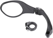 Specchio da bicicletta 360° regolabile - Specchio per manubrio - Diametro 22,2 mm - Realizzato in ABS - Robusto e duraturo - Riflettore per bicicletta