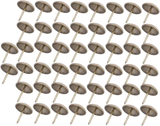 Decorazione di mobili - 50 pezzi di copertura a testa di spillo per mobili - Decorative spilli - Hardware di decorazione di mobili - Spilli a testa rotonda (21 * 25mm)